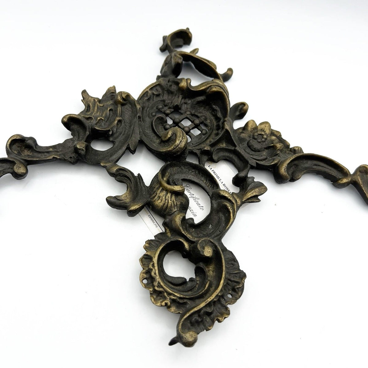 Antica Cimasa d'epoca in bronzo  ottone fregio per mobile accessori ferramenta Categoria  Accessori & Ferramenta d'epoca