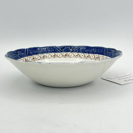 Antica Ciotola in ceramica blu Serie Old Willow scodella Piatto da colazione 900 Categoria  Piatti e Piattini