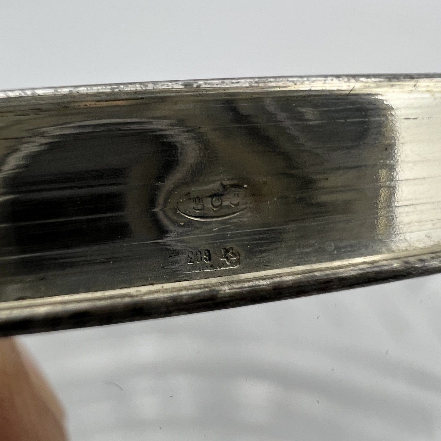 Antica ciotola porta bon bon in Argento 800 Cristallo vetro serigrafato anni 70 Categoria  Sheffield & Argento