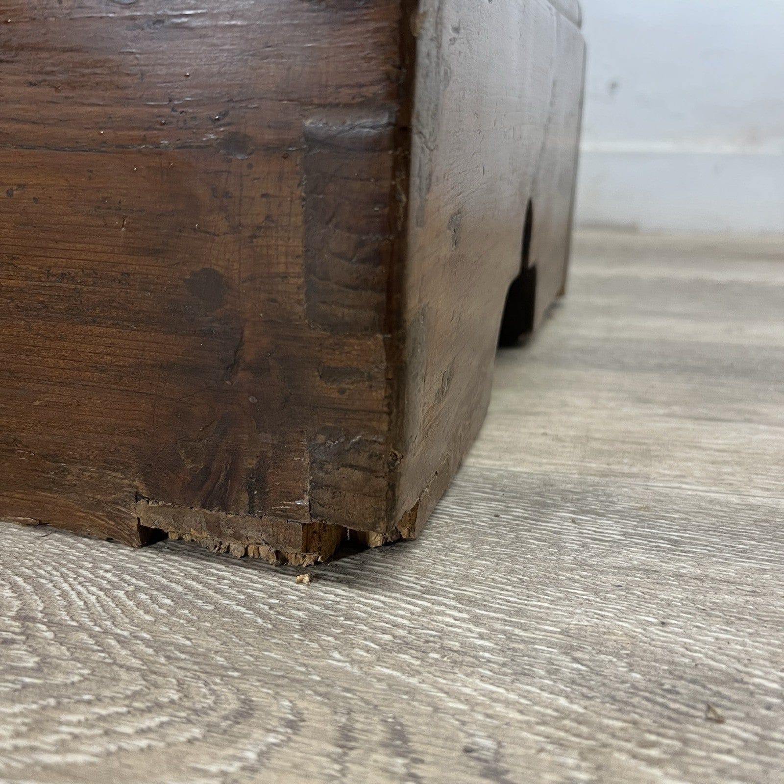 Antica Credenza Madia Servante Italiana d' Epoca 800 in legno di noce Stretta Categoria  Servante - Servantini