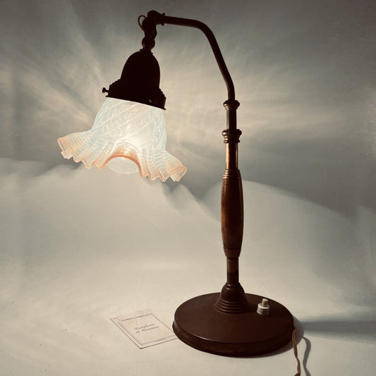 Antica lampada Ministero in otone da tavolo scrivania ministeriale Anni 30 '40 Categoria  Lampade Appliques