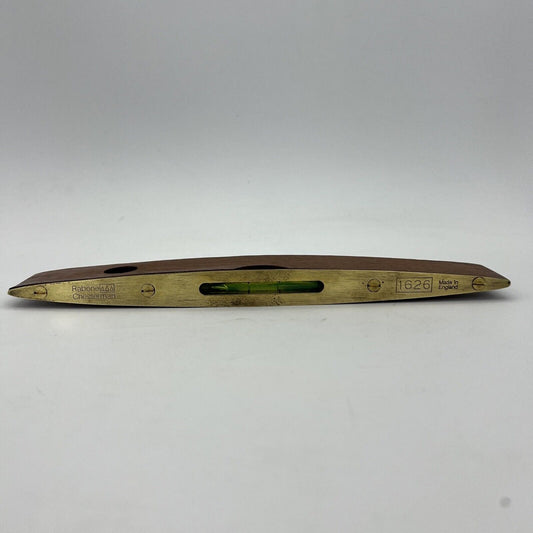 Antica livella da due bolle in legno e ottone vecchio strumento vintage Rabone Categoria  Attrezzi e Strumenti