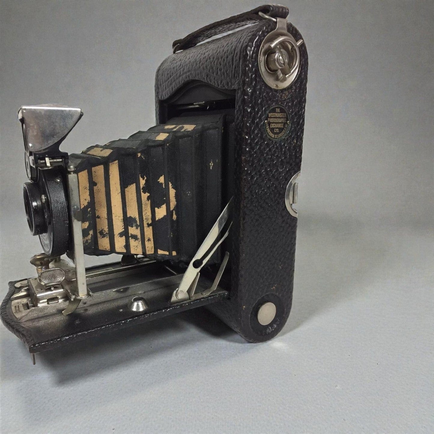 Antica Macchina Fotografica A Soffietto Kodak Eastman 3 Autographic 1917 Vintage Categoria  Lenti-Cannocchiali-Occhiali