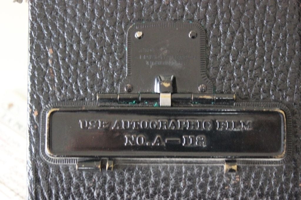 Antica Macchina Fotografica A Soffietto Kodak Eastman 3 Autographic 1917 Vintage Categoria  Lenti-Cannocchiali-Occhiali