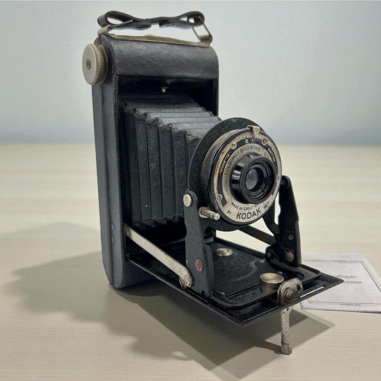 Antica Macchina Fotografica A Soffietto Kodak Six  20 Kodette Anno 1937 Vintage Categoria  Lenti-Cannocchiali-Occhiali