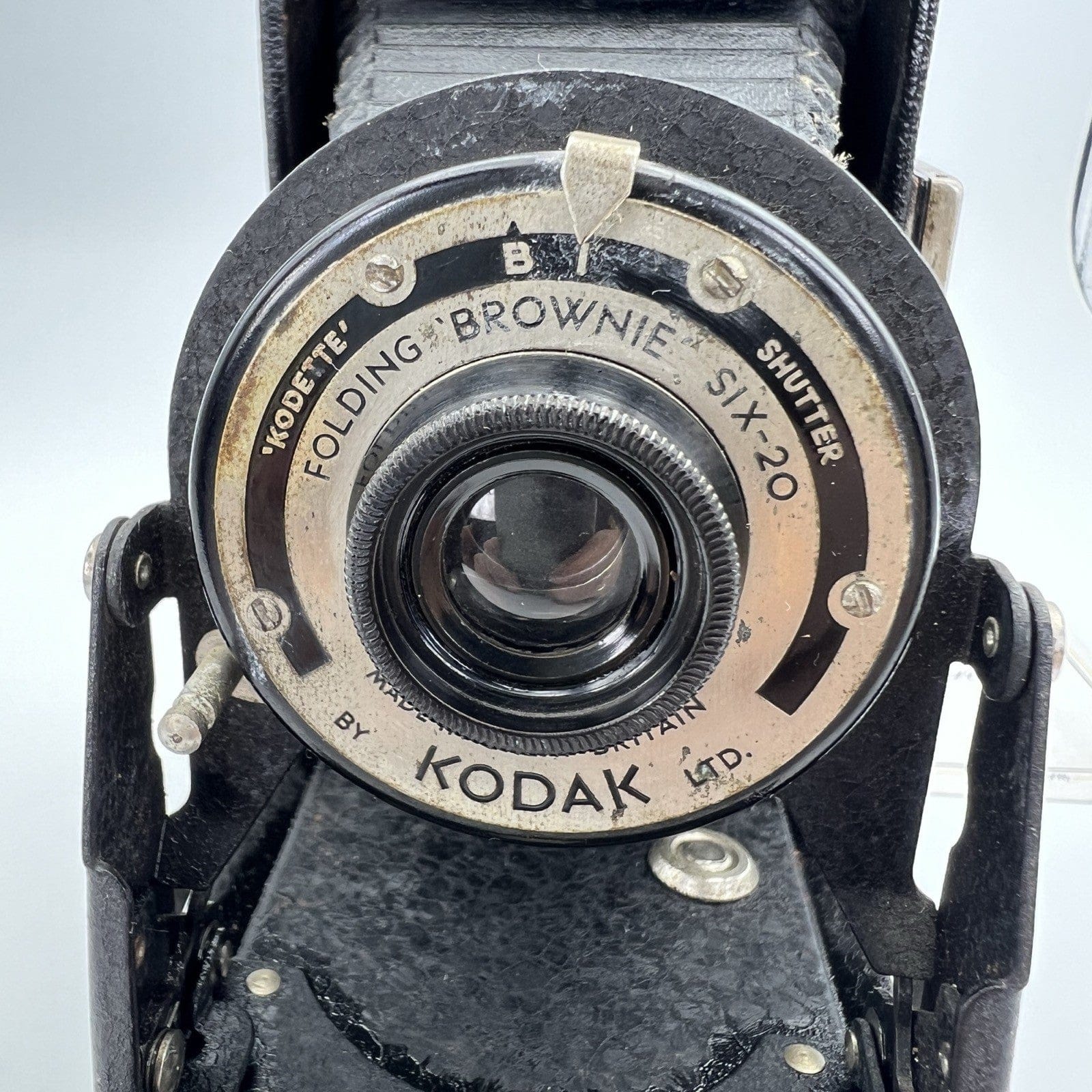 Antica Macchina Fotografica A Soffietto Kodak Six  20 Kodette Anno 1937 Vintage Categoria  Lenti-Cannocchiali-Occhiali