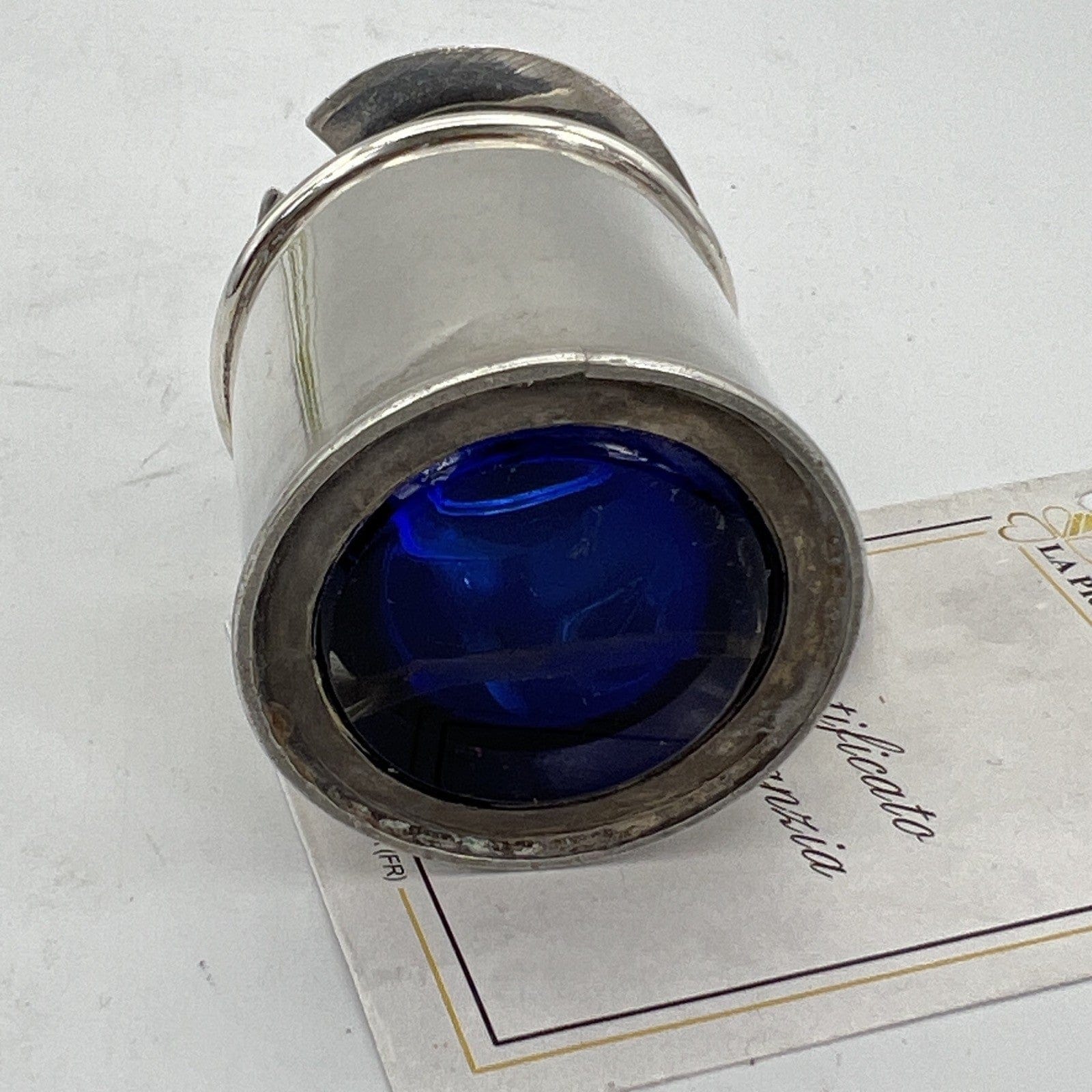 Antica mostardiera in Argento sterling silver 925 da tavola con cucchiaino 1897 Categoria  Sheffield & Argento
