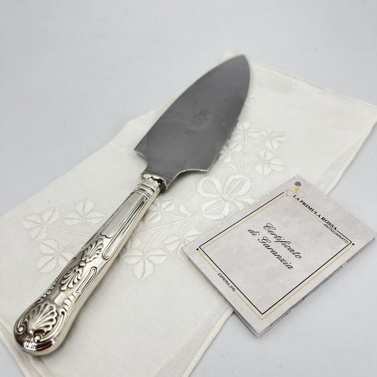 Antica Paletta dolce in argento sheffield posata da tavola per dessert torta Categoria  Silver plated sheffield style