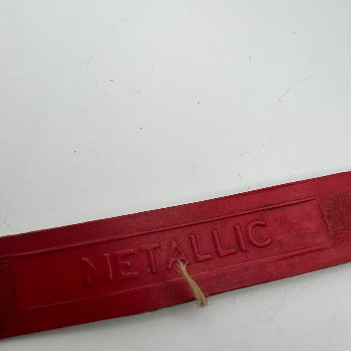 Antica Rullina metrica in pelle nastro metro avvolgibile a rotella Inglese 1960 Categoria  Attrezzi e Strumenti
