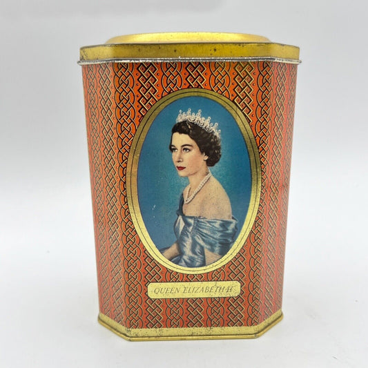 Antica Scatola in latta inglese incoronazione Regina Elisabetta II 1953 Reale di Categoria  Collezionismo:Collezioni diverse:Scatole di latta