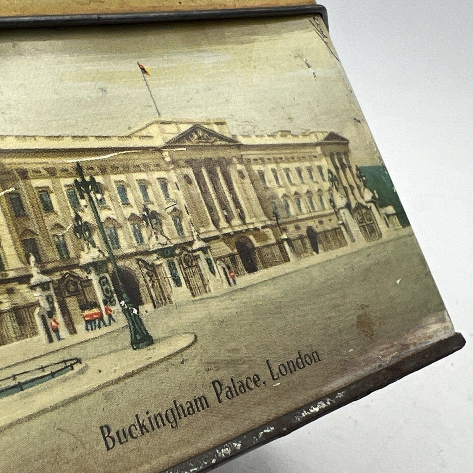 Antica Scatola in latta inglese incoronazione Regina Elisabetta II 1953 Reale XX Categoria  Collezionismo:Collezioni diverse:Scatole di latta