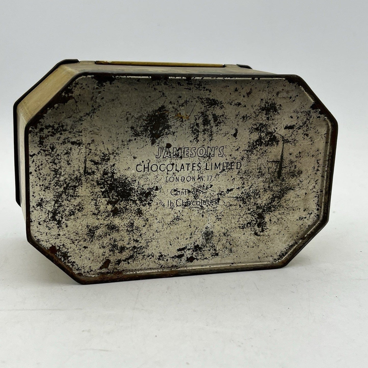 Antica Scatola in latta inglese incoronazione Regina Elisabetta II 1953 Reale XX Categoria  Collezionismo:Collezioni diverse:Scatole di latta