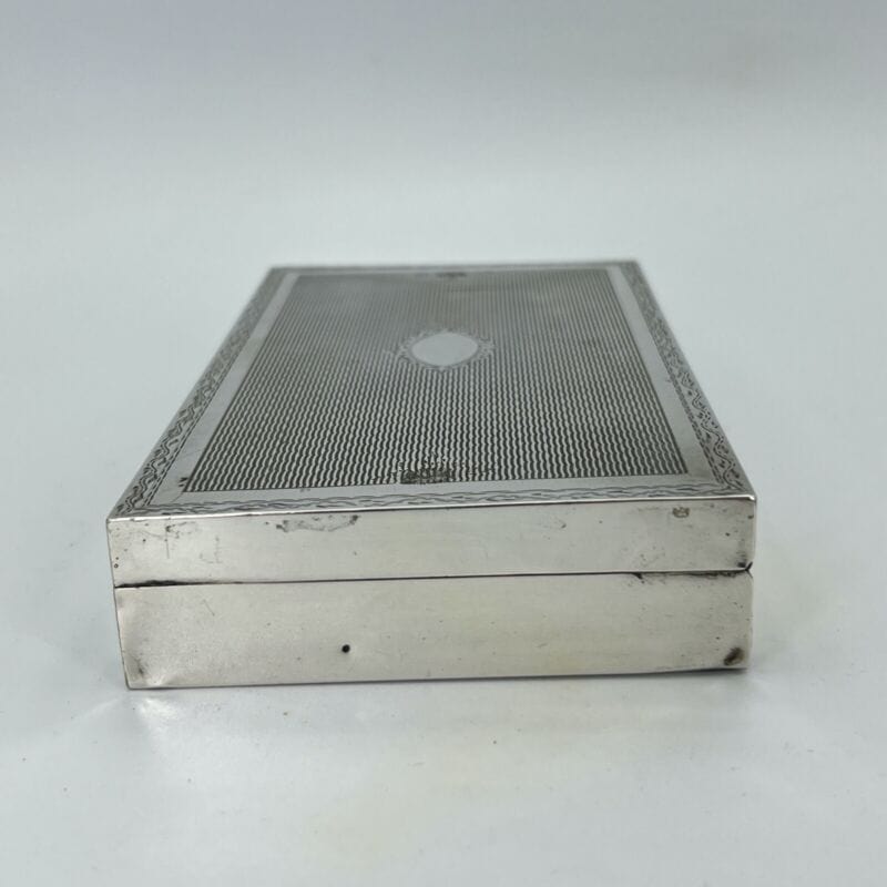 Antica Scatola portagioie in Argento 800 contenitore portasigarette anni 60 70 Categoria  Sheffield & Argento