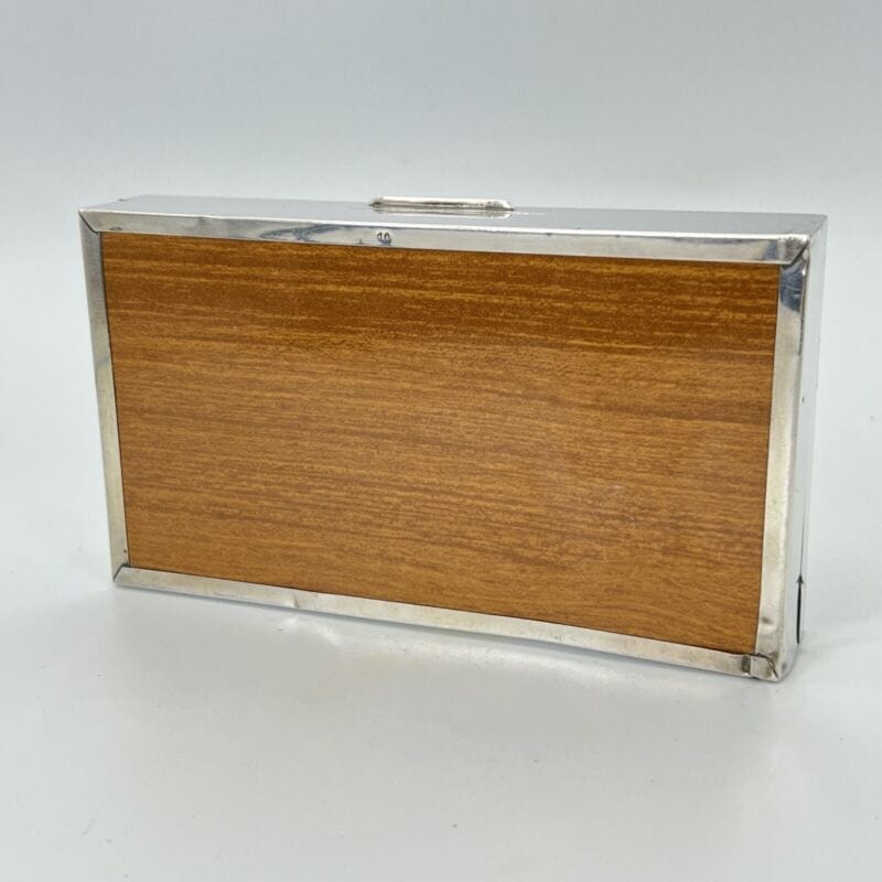 Antica Scatola portagioie in Argento 800 contenitore portasigarette anni 60 70 Categoria  Sheffield & Argento