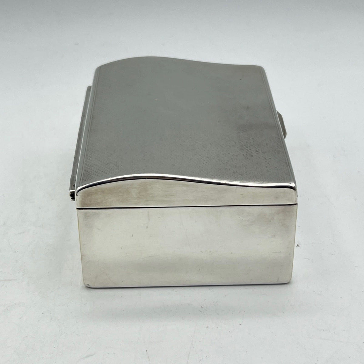 Antica Scatola portasigarette Inglese in Argento Placcato contenitore anni 70 Categoria  Sheffield & Argento