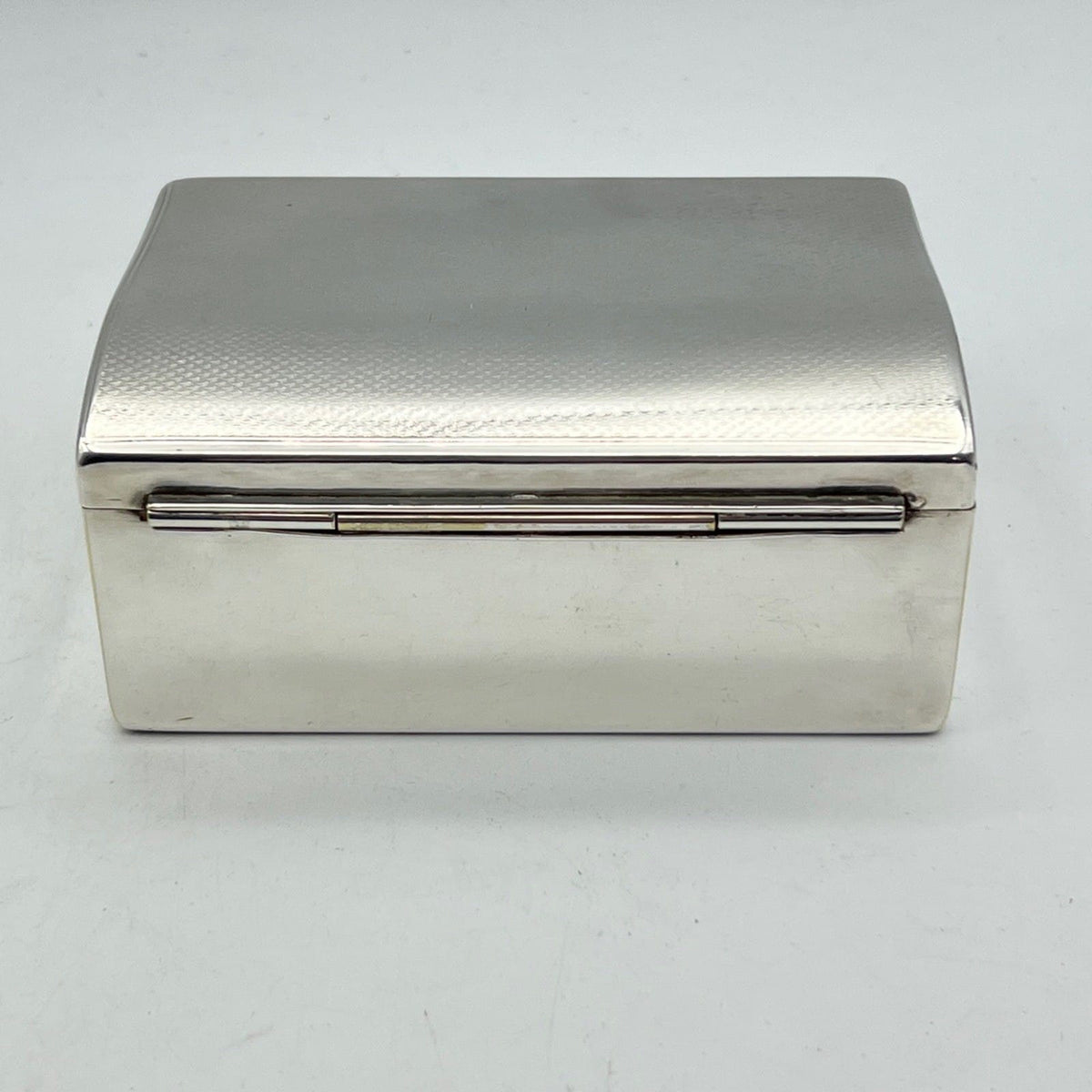 Antica Scatola portasigarette Inglese in Argento Placcato contenitore anni 70 Categoria  Sheffield & Argento