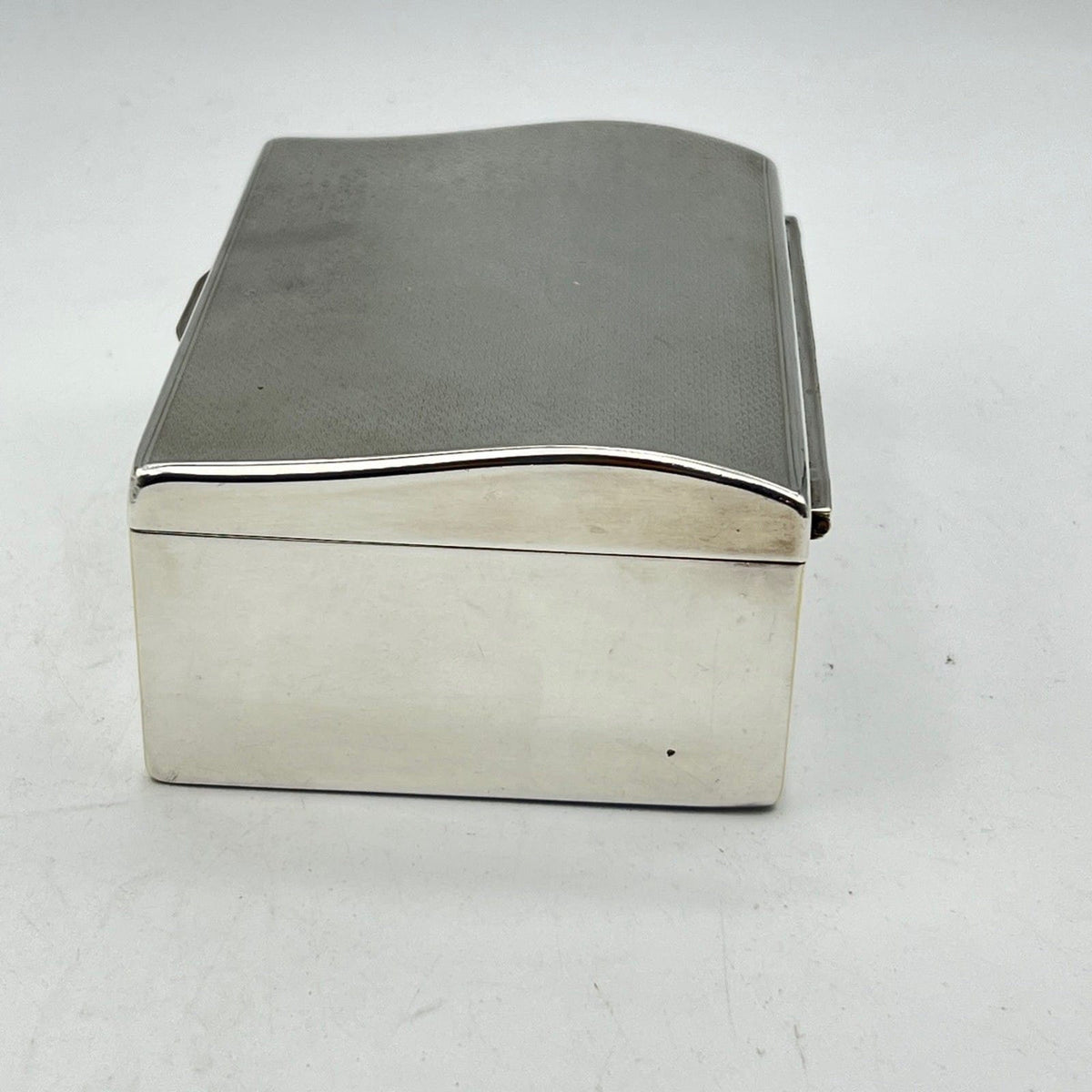 Antica Scatola portasigarette Inglese in Argento Placcato contenitore anni 70 Categoria  Sheffield & Argento