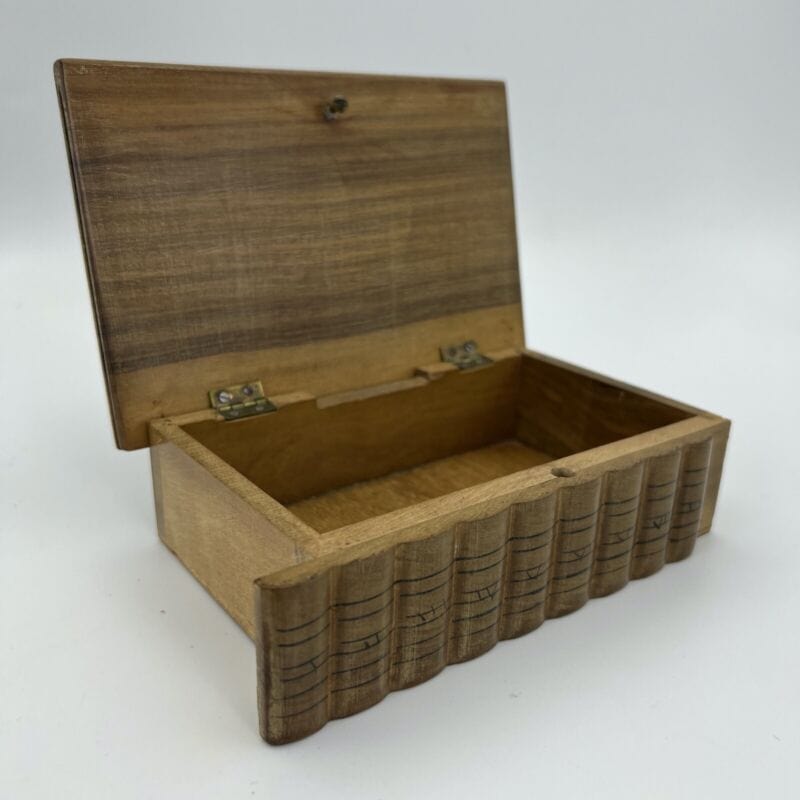 Antica Scatola sorrentina vintage monetiere in legno scatolina intarsiata 1940 Categoria  Scatole in legno