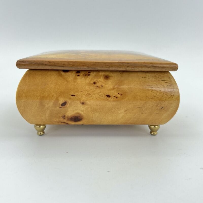 Antica Scatola sorrentina vintage portagioie in legno scatolina intarsiata 1950 Categoria  Scatole in legno