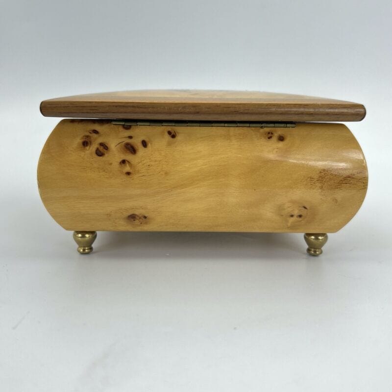 Antica Scatola sorrentina vintage portagioie in legno scatolina intarsiata 1950 Categoria  Scatole in legno
