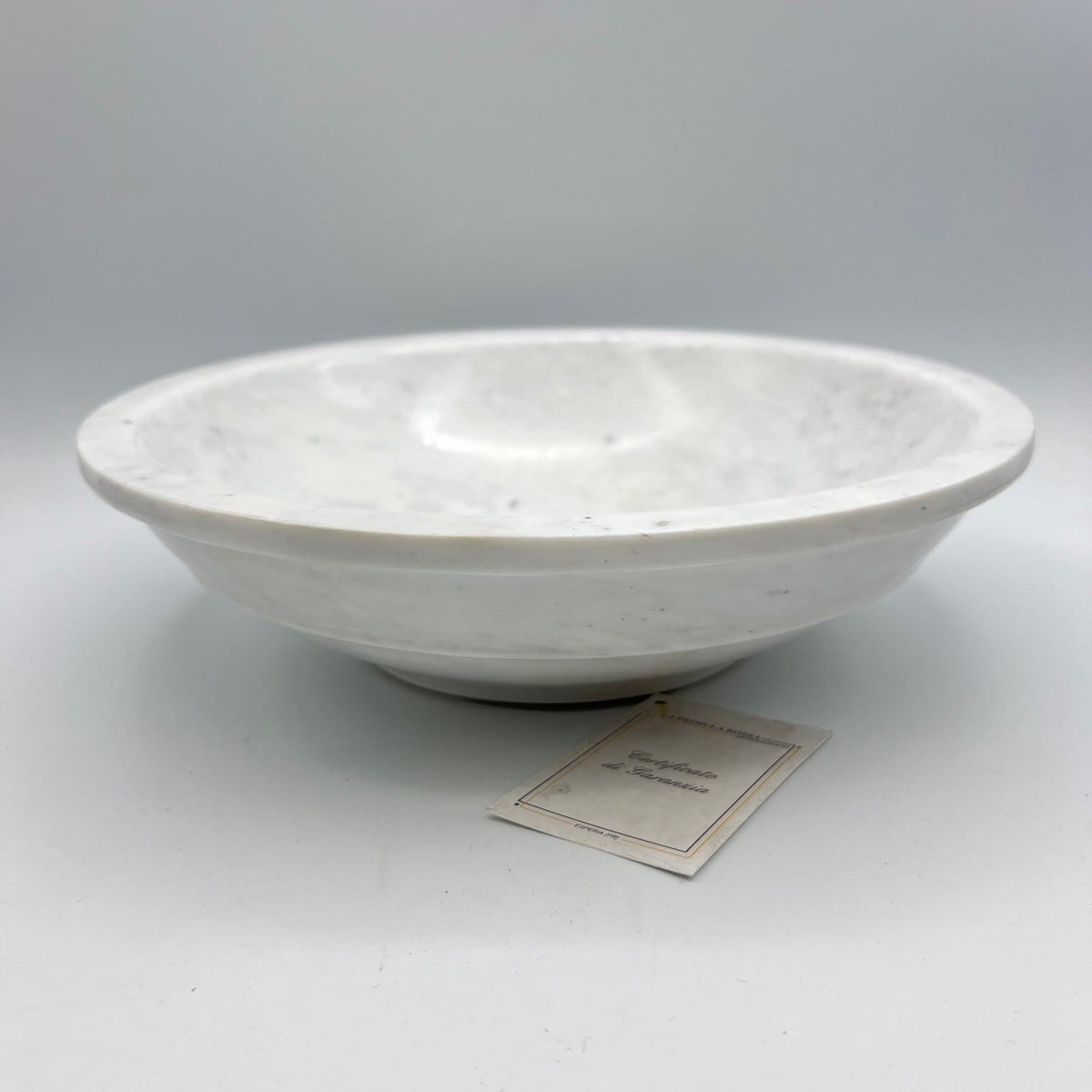 Antica Scodella Fruttiera Ciotola Catino centrotavola in marmo bianco di Carrara Categoria  Centrotavola e Ciotole