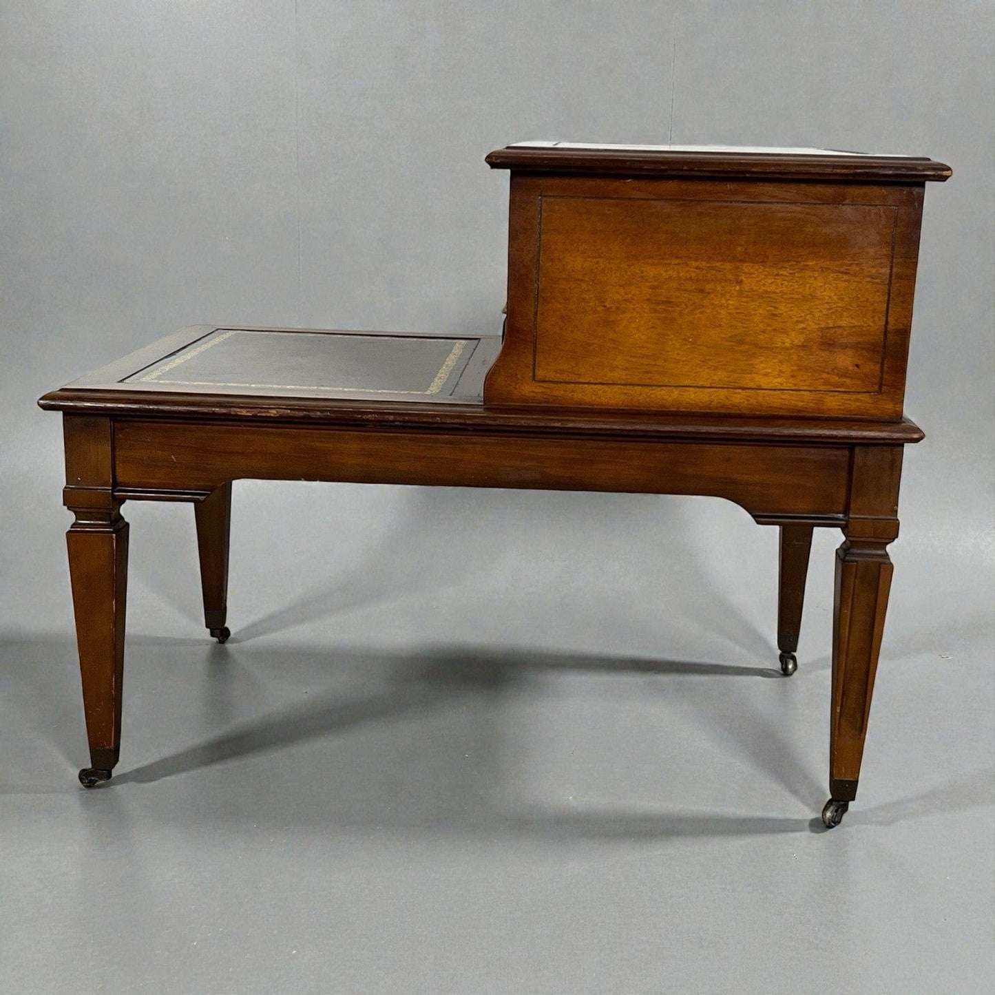 Antica tavolino da Salotto stile Scaletta biblioteca libreria scala legno pelle Categoria  Sgabelli - Pouf - Poggiapiedi