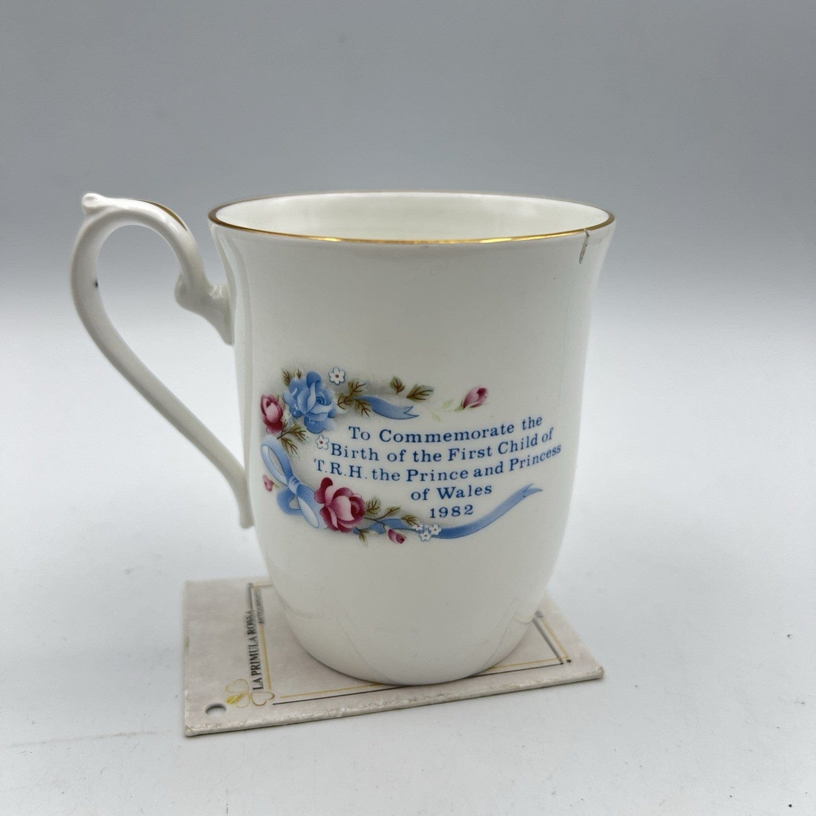 Antica Tazza da collezione in porcellana Nascita Principe William Casa Reale Categoria  Collezionismo:Collezioni diverse:Altro collezioni diverse