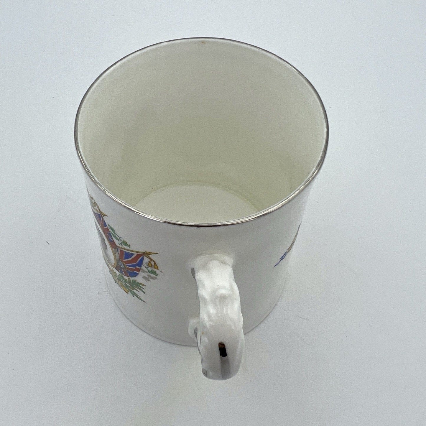 Antica Tazza Mug in porcellana Inglese Re Giorgio V Casa Reale commemorativa XX Categoria  Arte e antiquariato:Porcellana e ceramica:Altro porcellana e ceramica