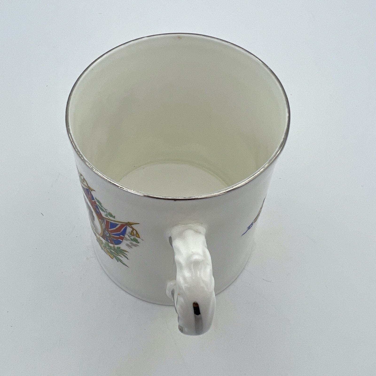 Antica Tazza Mug in porcellana Inglese Re Giorgio V Casa Reale commemorativa XX Categoria  Arte e antiquariato:Porcellana e ceramica:Altro porcellana e ceramica