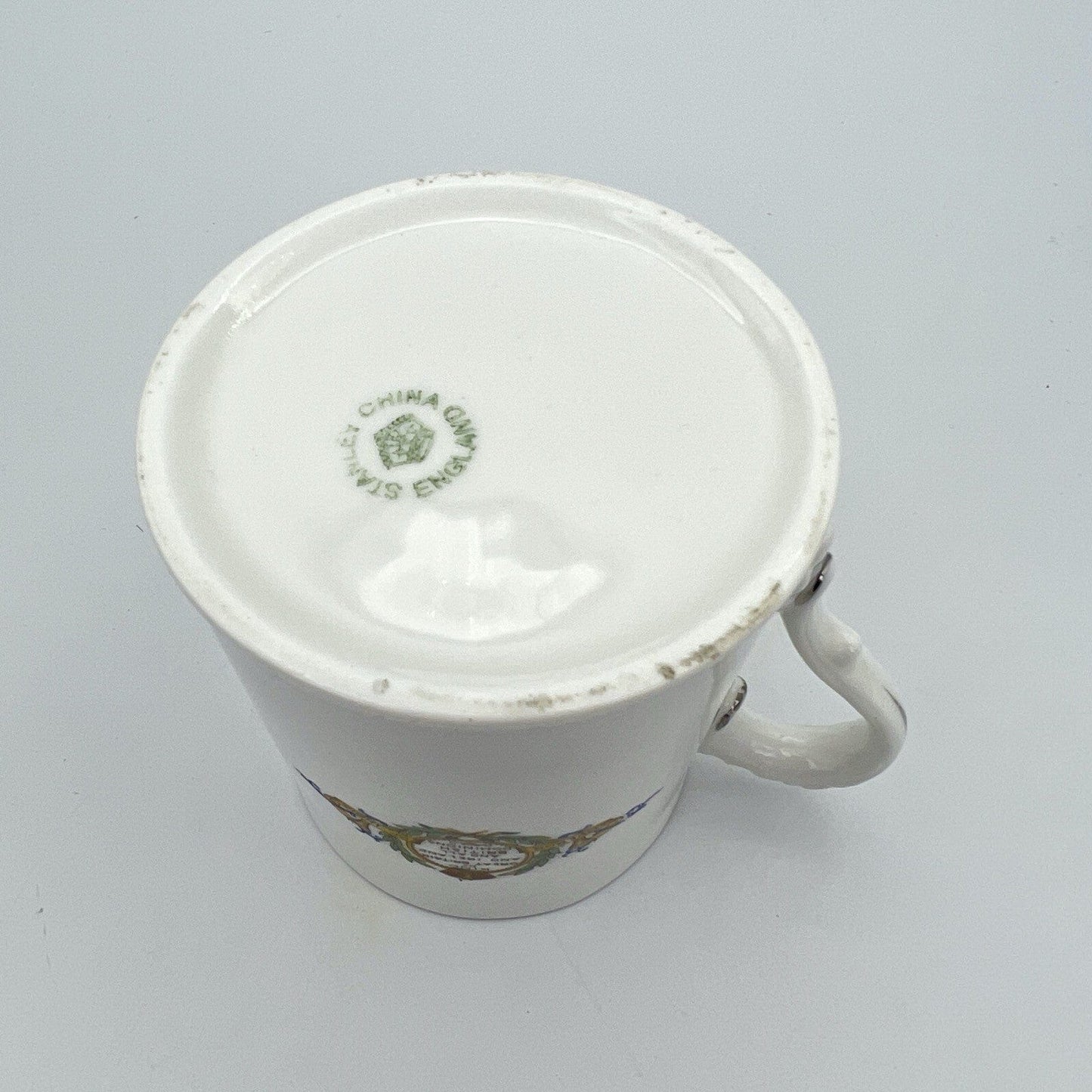 Antica Tazza Mug in porcellana Inglese Re Giorgio V Casa Reale commemorativa XX Categoria  Arte e antiquariato:Porcellana e ceramica:Altro porcellana e ceramica