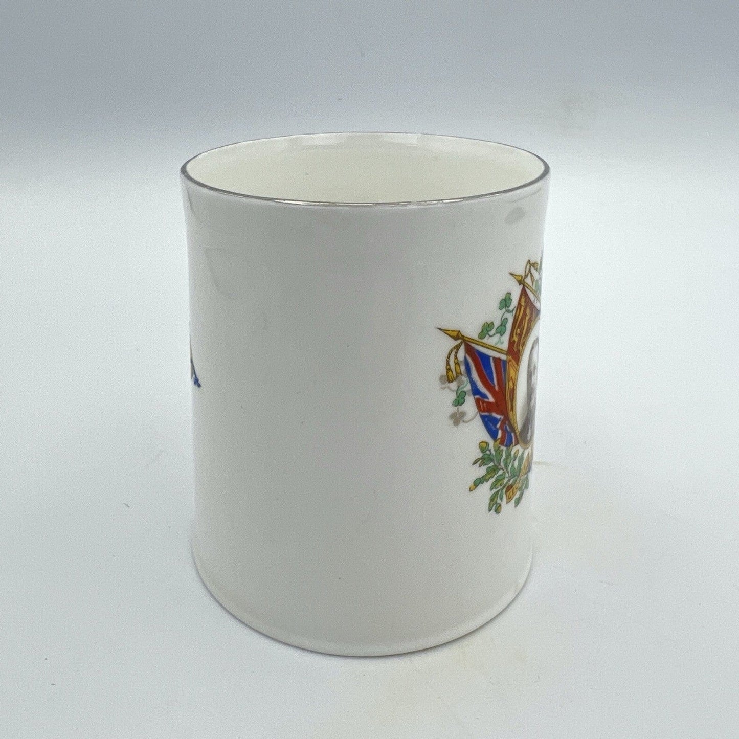 Antica Tazza Mug in porcellana Inglese Re Giorgio V Casa Reale commemorativa XX Categoria  Arte e antiquariato:Porcellana e ceramica:Altro porcellana e ceramica