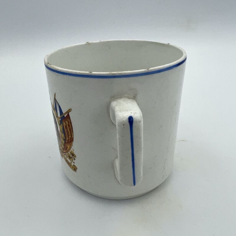 Antica Tazza Mug Inglese da collezione Re Giorgio VI Casa Reale commemorativa Categoria  Ceramiche e Porcellane