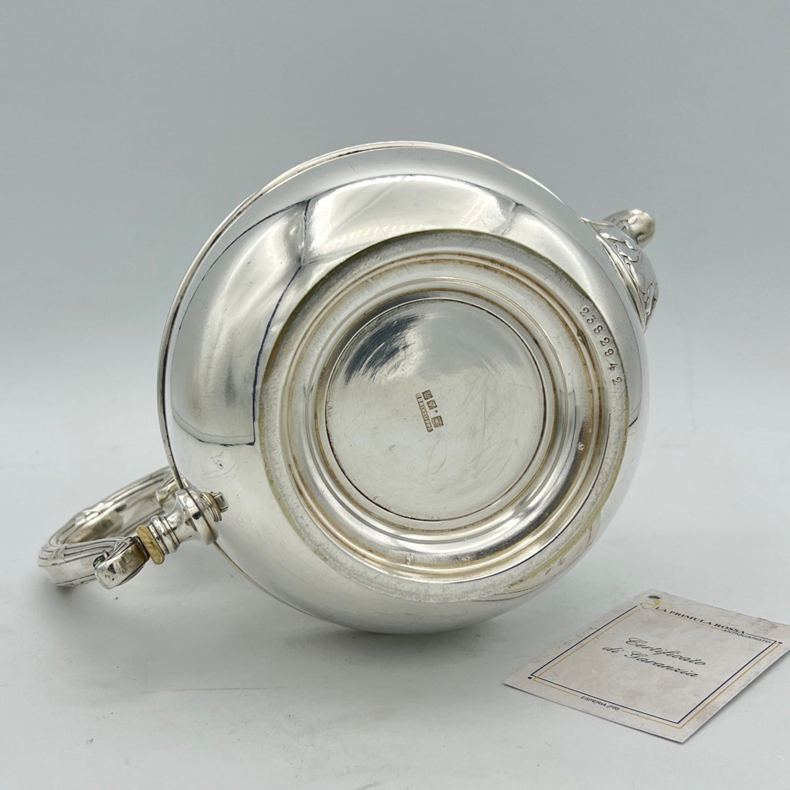 Antica Teiera in argento Placcato Punzonata Christofle Silver Plate epoca '800 Categoria  Sheffield & Argento