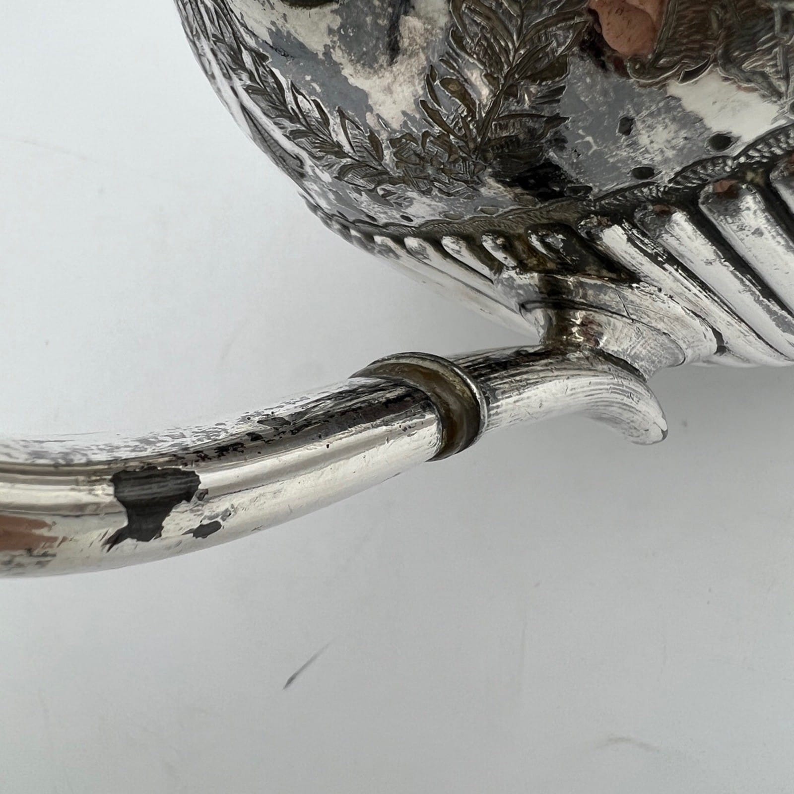 Antica Teiera in Argento Sheffield silver plated caffettiera epoca 800 Inglese J Categoria  Sheffield & Argento