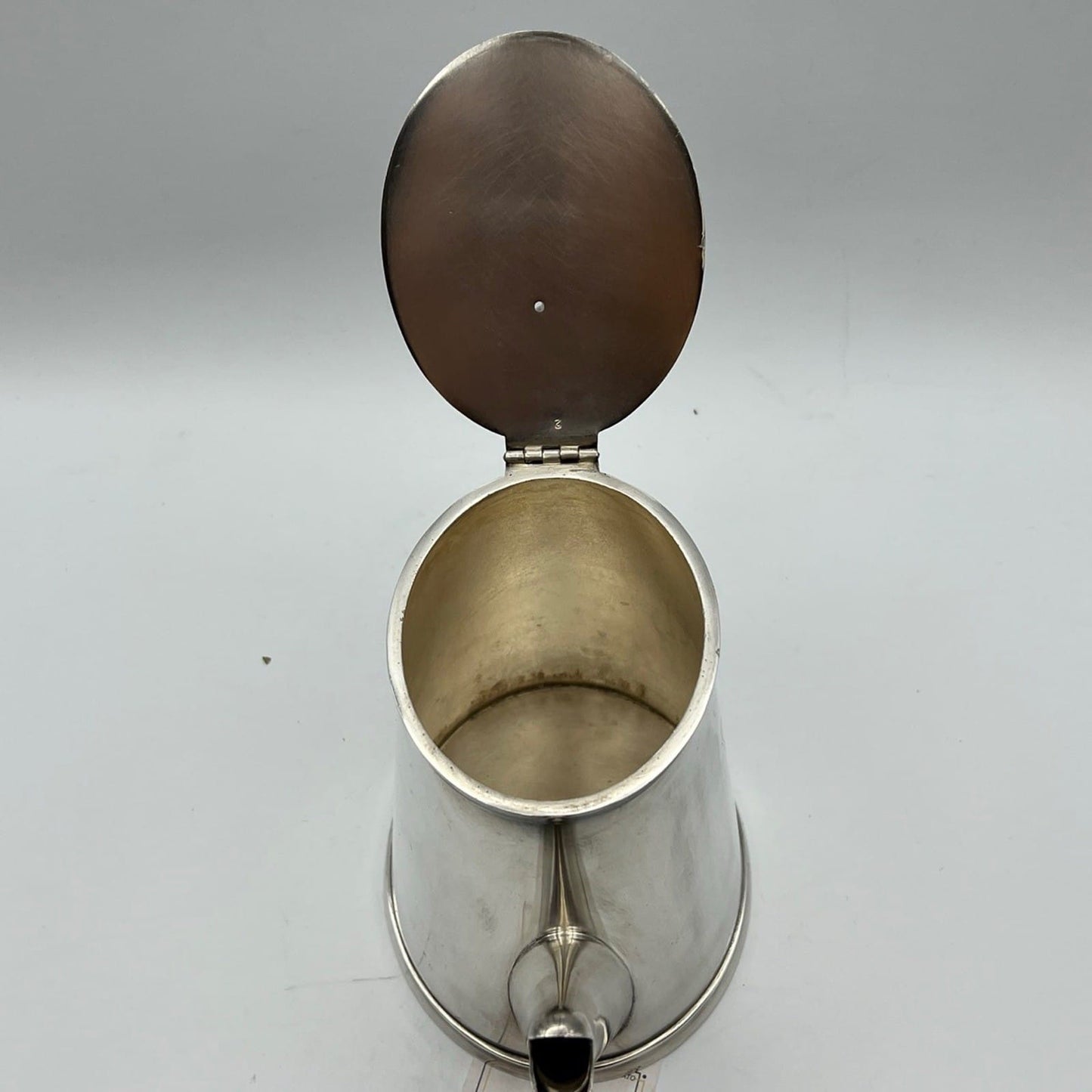 Antica Teiera in argento Silver plated Teiera sheffield Calderoni Caffettiera Categoria  Sheffield & Argento