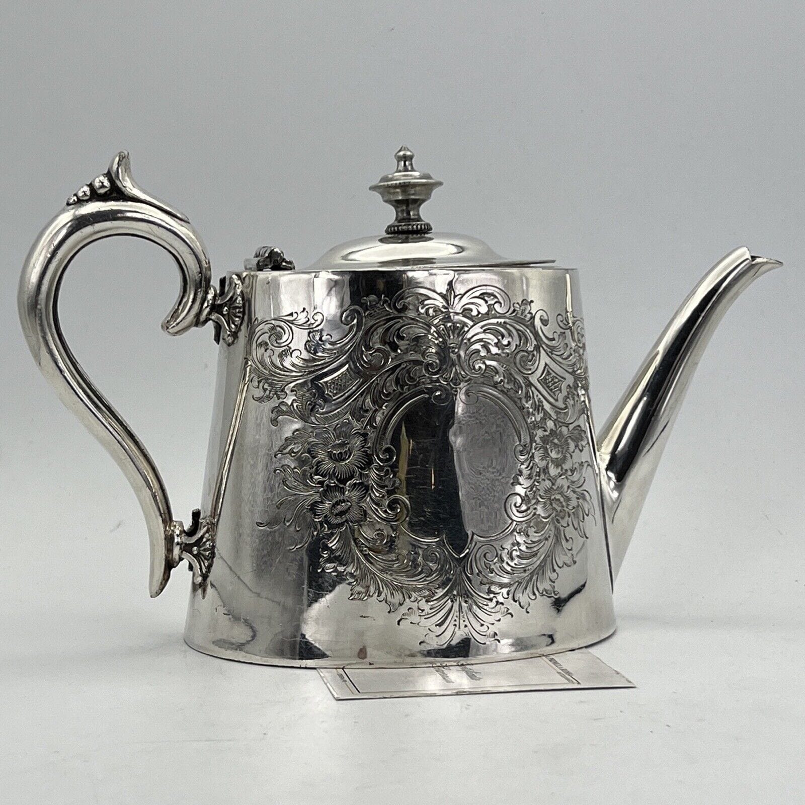Antica Teiera inglese in argento silver plated sheffield caffettiera d epoca 800 Categoria  Sheffield & Argento