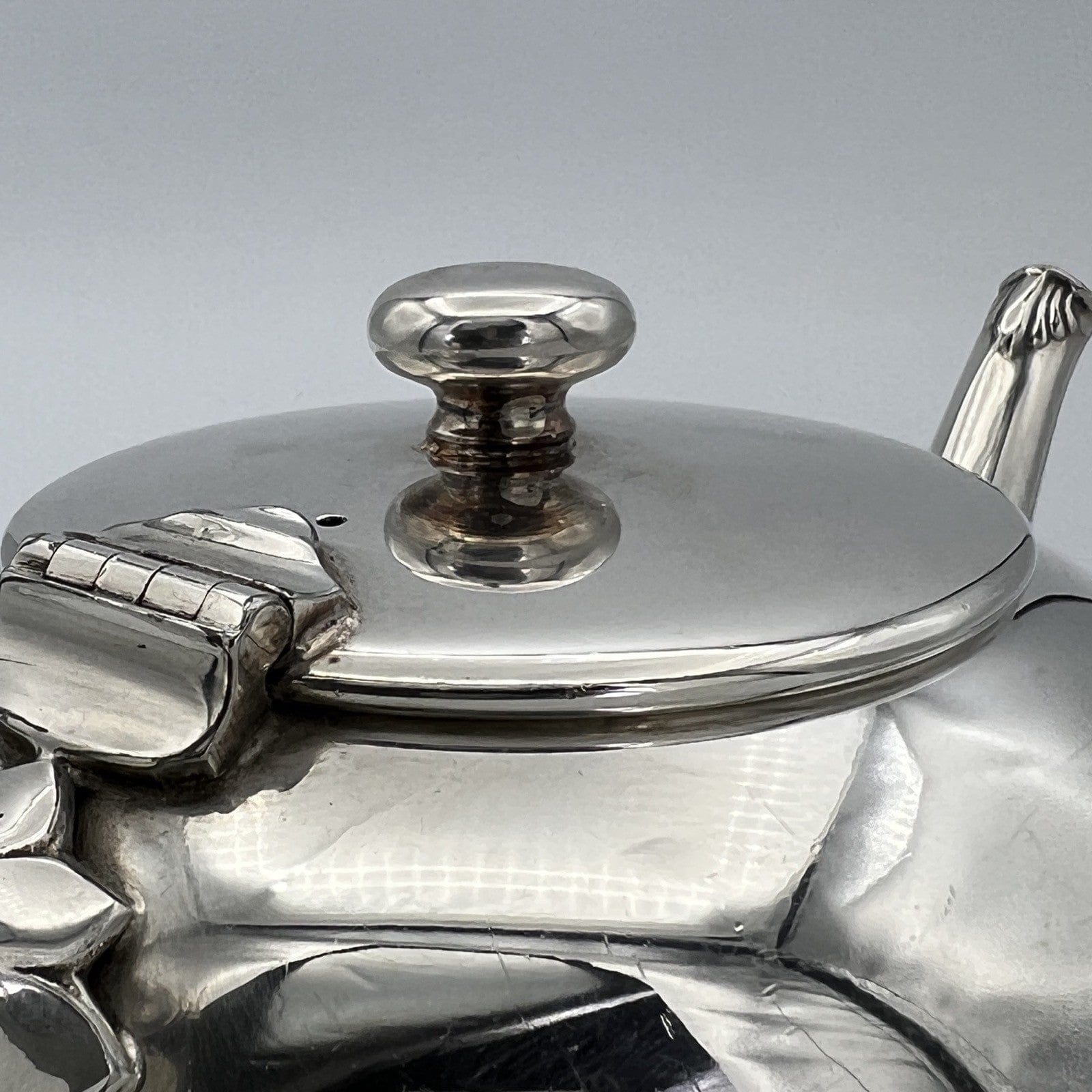 Antica Teiera inglese in argento silver plated sheffield caffettiera epoca 1930 Categoria  Sheffield & Argento
