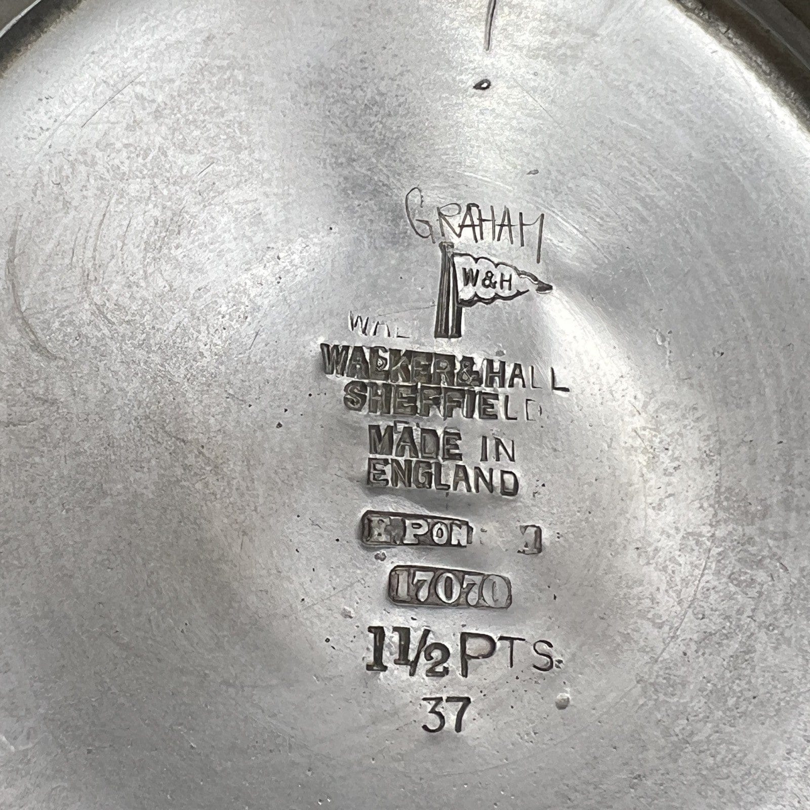 Antica Teiera inglese in argento silver plated sheffield caffettiera epoca 1930 Categoria  Sheffield & Argento