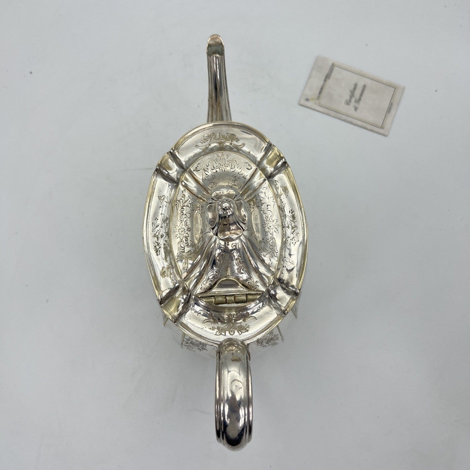 Antica Teiera inglese in argento silver plated sheffield caffettiera epoca 800 W Categoria  Sheffield & Argento