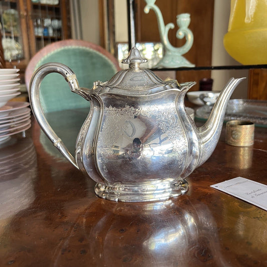 Antica Teiera inglese in argento silver plated sheffield caffettiera epoca 800 W Categoria  Sheffield & Argento