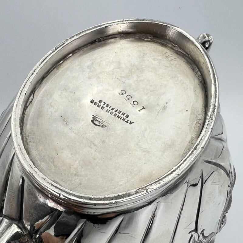 Antica Teiera inglese in argento silver plated sheffield caffettiera epoca 800 X Categoria  Sheffield & Argento