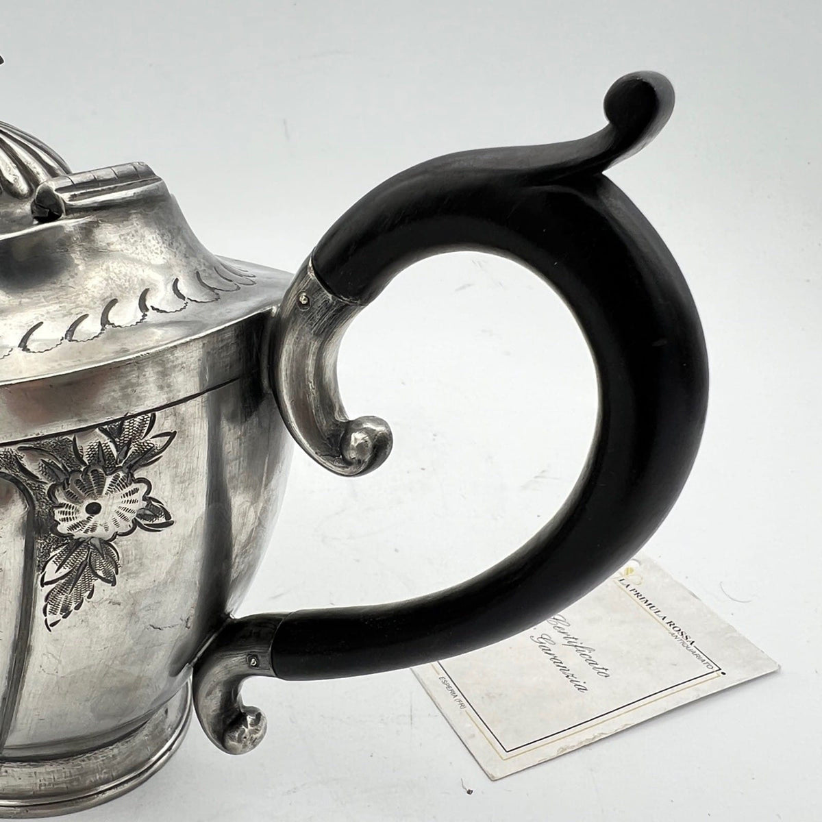Antica Teiera inglese in argento silver plated sheffield caffettiera epoca 800 Y Categoria  Sheffield & Argento