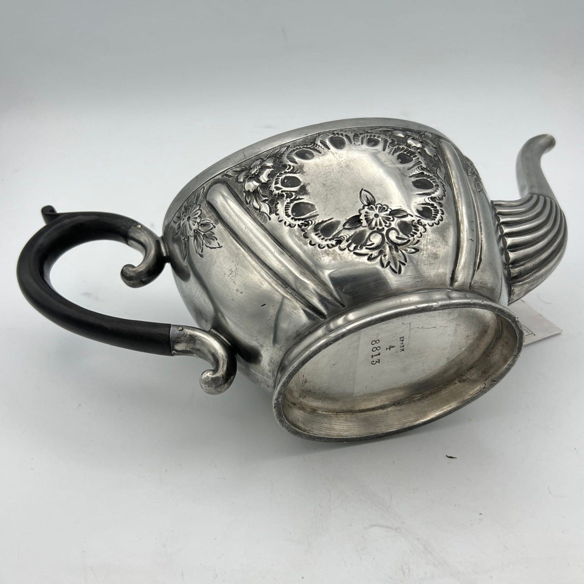 Antica Teiera inglese in argento silver plated sheffield caffettiera epoca 800 Y Categoria  Sheffield & Argento