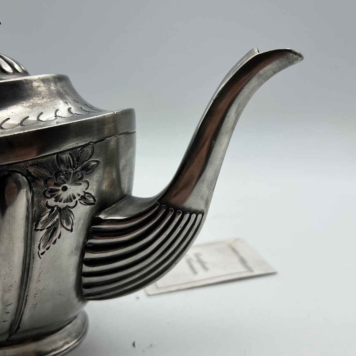 Antica Teiera inglese in argento silver plated sheffield caffettiera epoca 800 Y Categoria  Sheffield & Argento