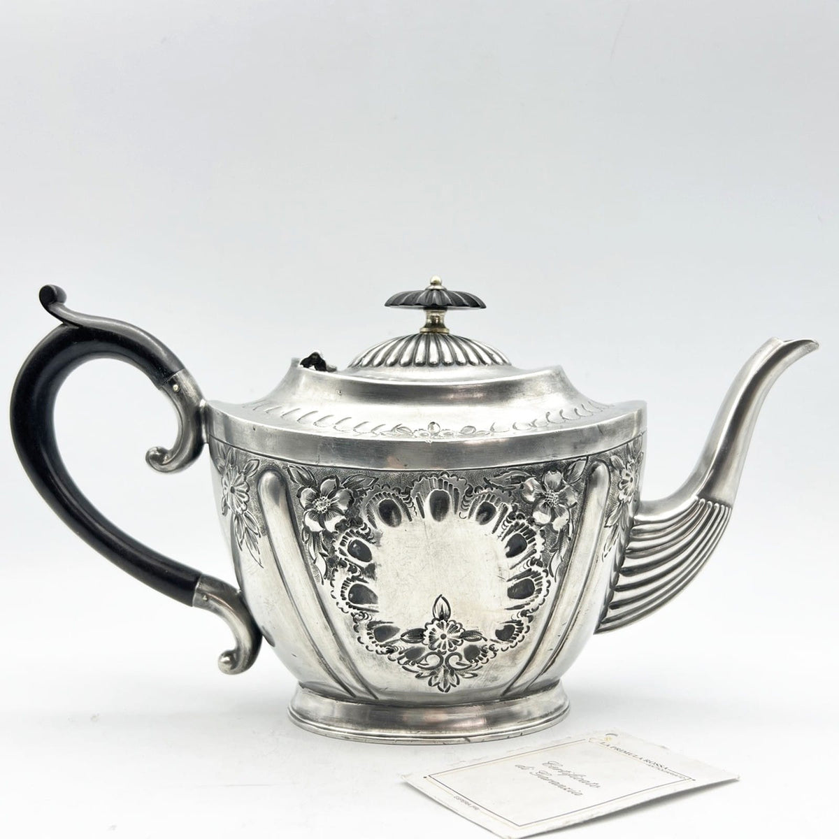 Antica Teiera inglese in argento silver plated sheffield caffettiera epoca 800 Y Categoria  Sheffield & Argento