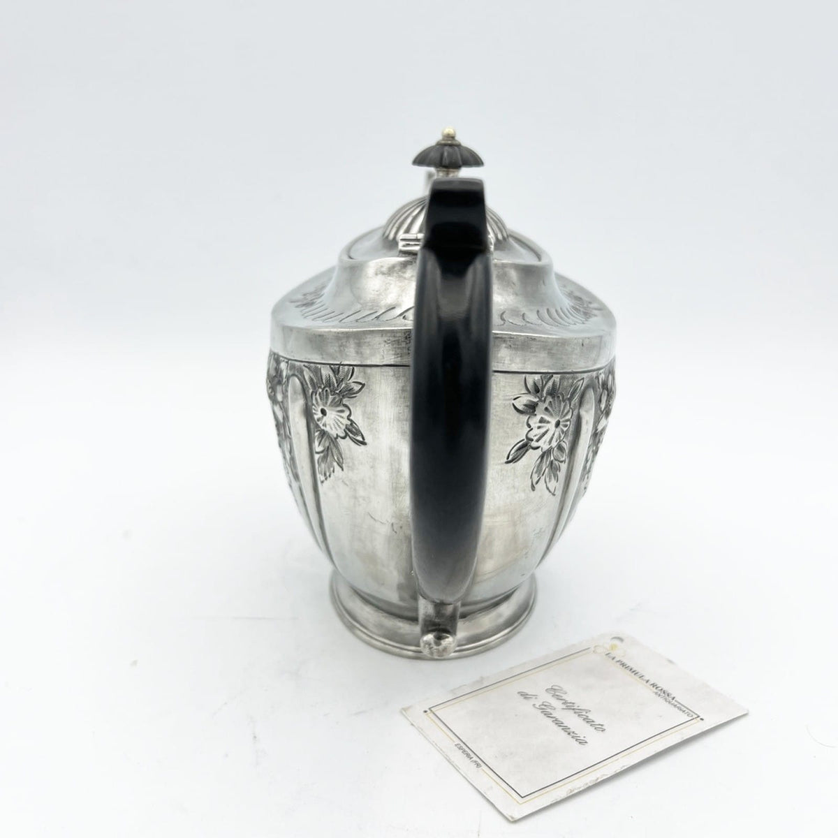 Antica Teiera inglese in argento silver plated sheffield caffettiera epoca 800 Y Categoria  Sheffield & Argento