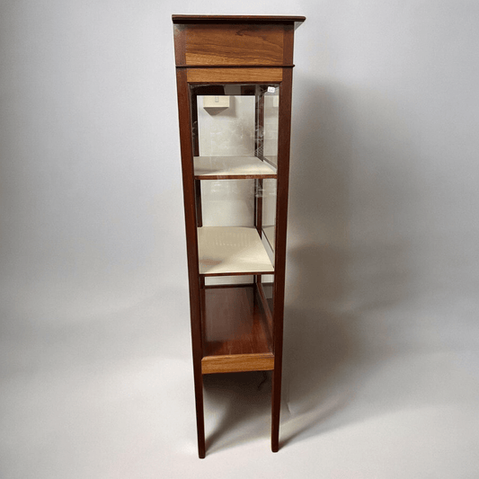 Antica Vetrina piccola cristalliera vetrinetta libreria in legno d' epoca 900 Categoria  Vetrine