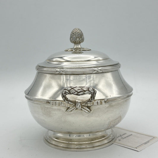 Antica Zuccheriera in argento Placcato Punzonata Christofle Silver Plate ep '800 Categoria  Sheffield & Argento