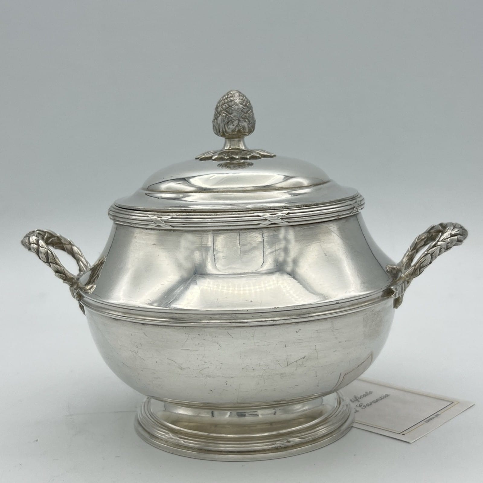 Antica Zuccheriera in argento Placcato Punzonata Christofle Silver Plate ep '800 Categoria  Sheffield & Argento