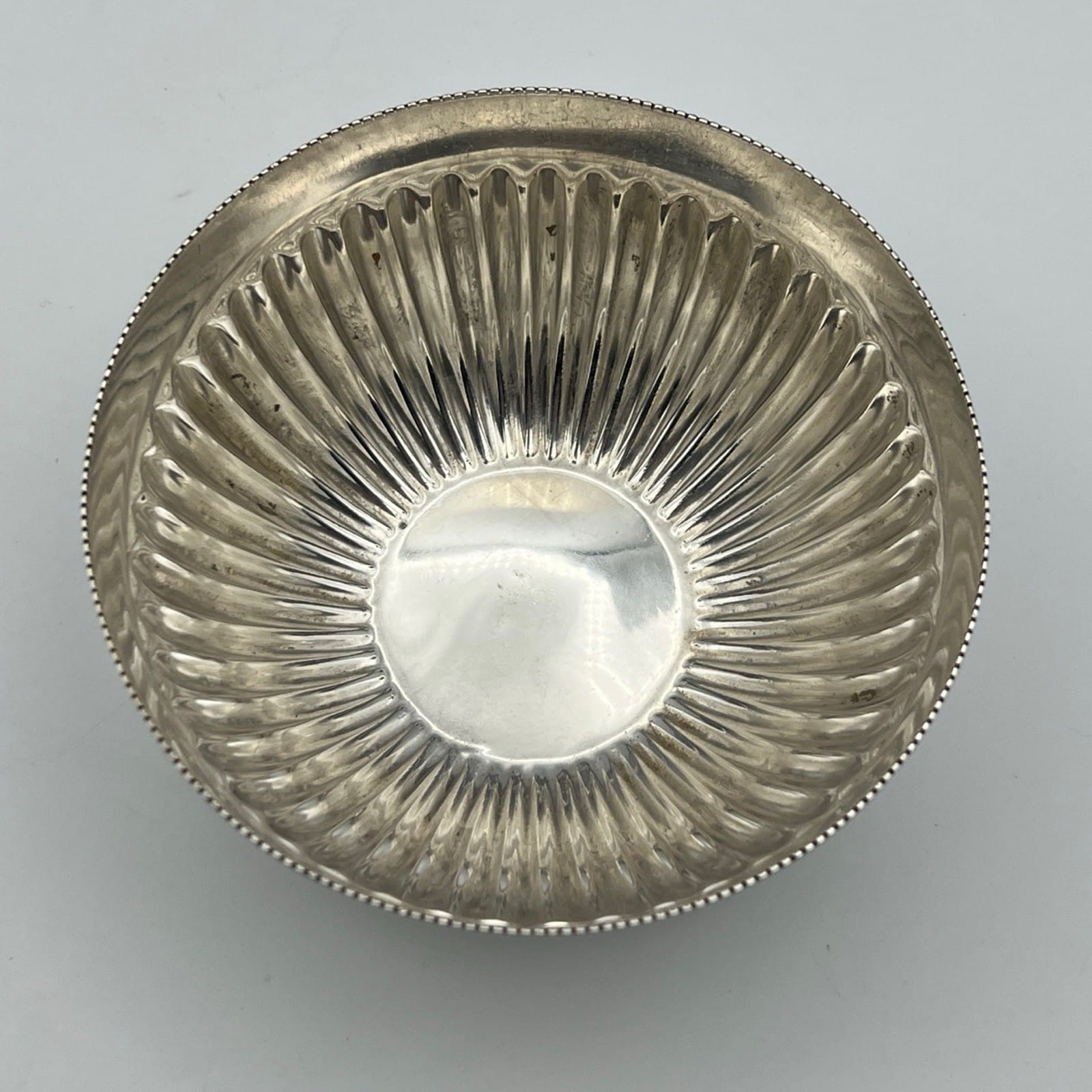 Antica Zuccheriera in argento placcato sheffield inglese ciotola Silver Plated Categoria  Sheffield & Argento